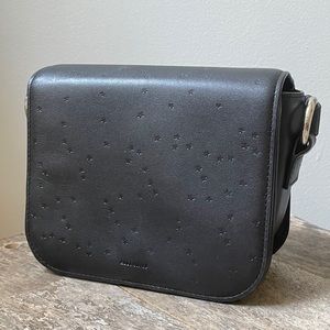 Allsaints Echo leather clutch and purse